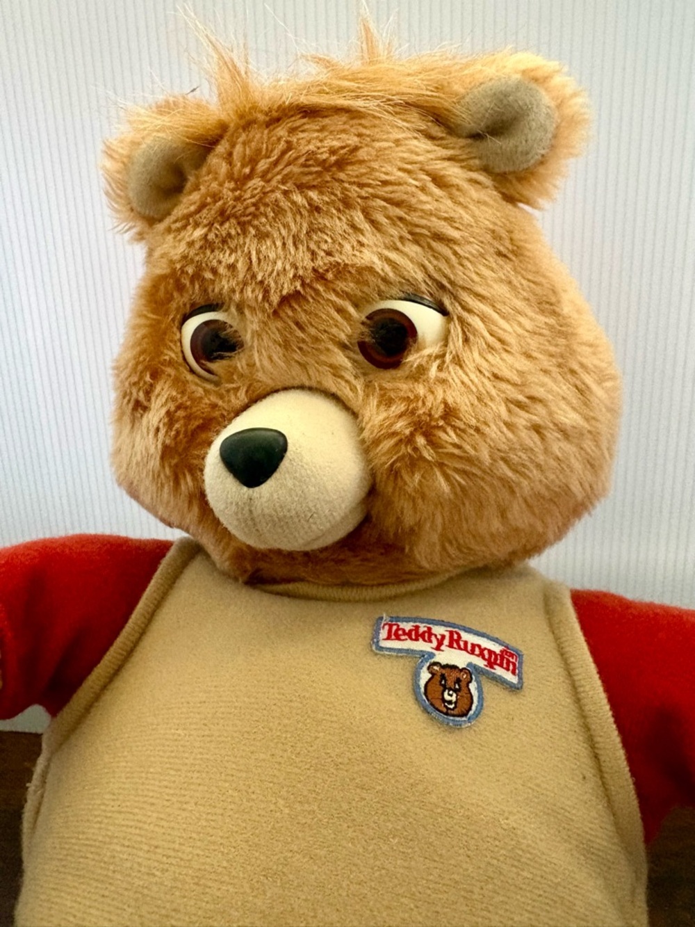 1985 Vintage Teddy Ruxpin 18” Plush Doll - Picture 4 of 6